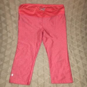 Like new Under Armour cropped leggings
